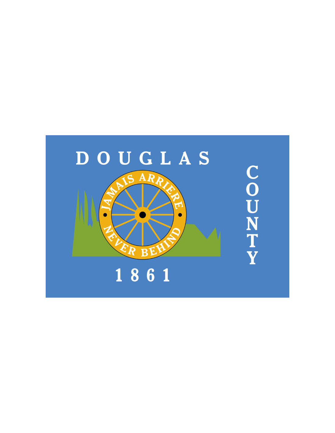 Bandera del Condado de Douglas