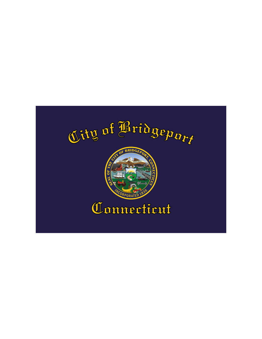 Bandera de Bridgeport