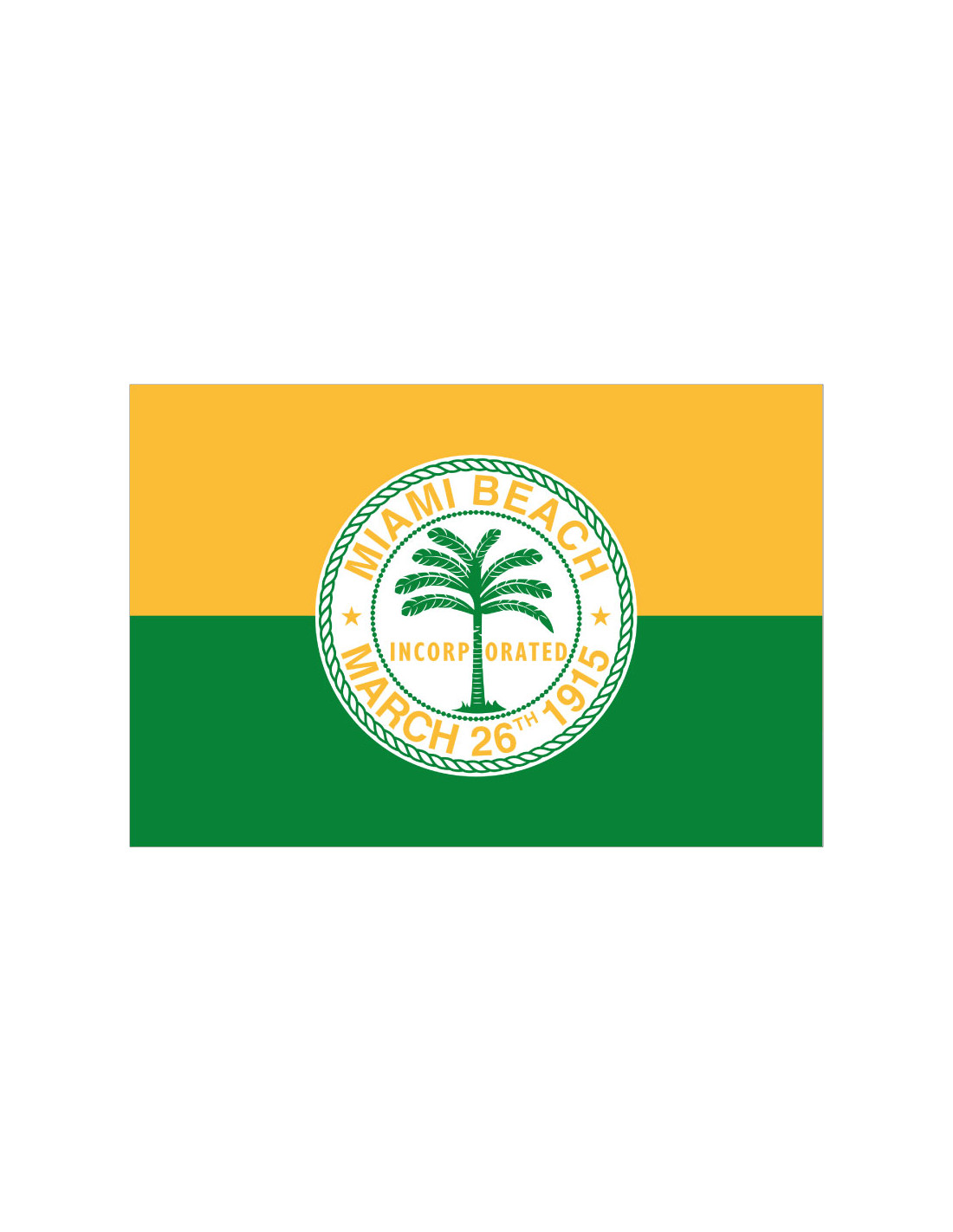 Bandera de Miami Beach