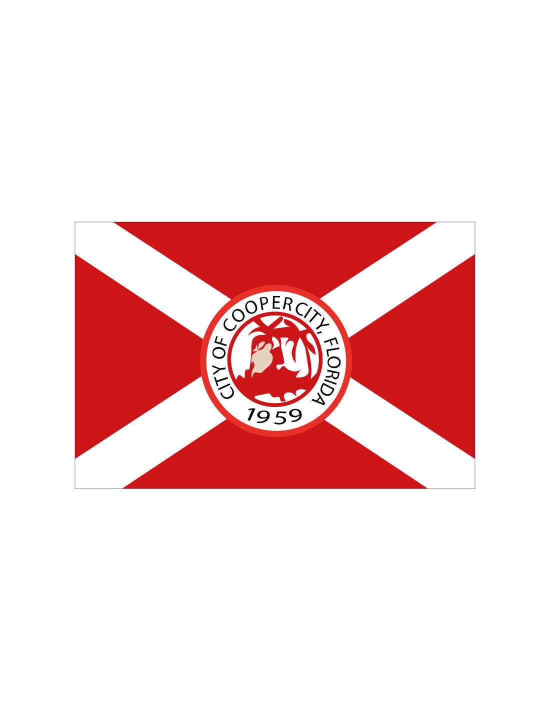 Bandera de Cooper City