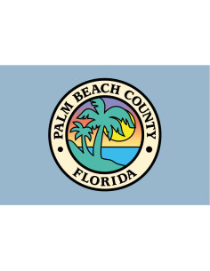 Bandera del Condado de Palm...