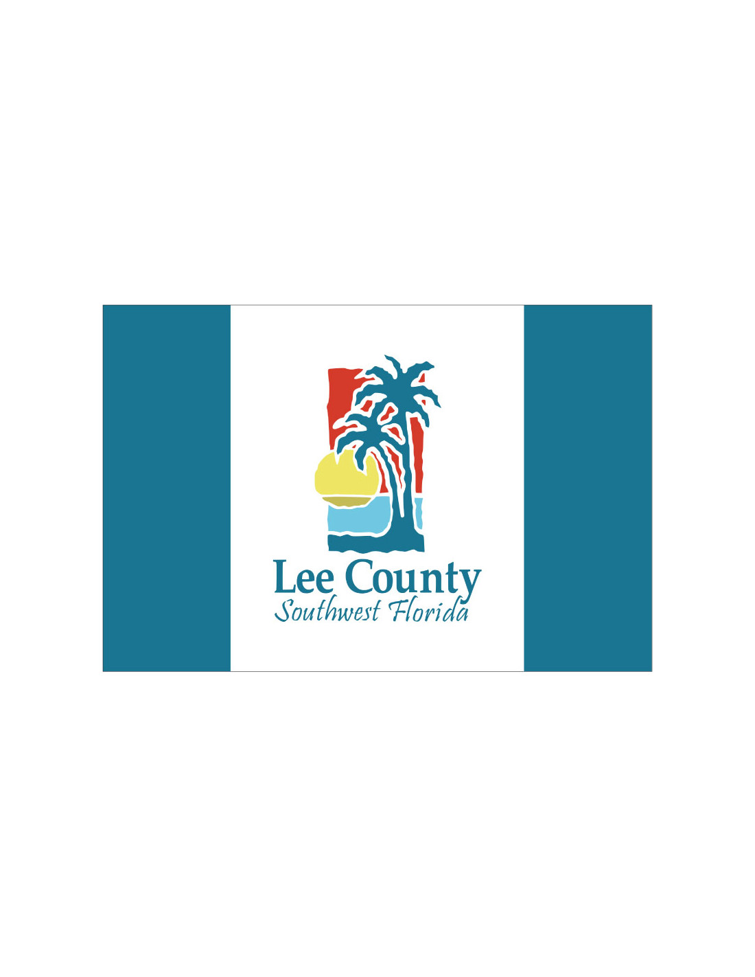 Bandera del Condado de Lee