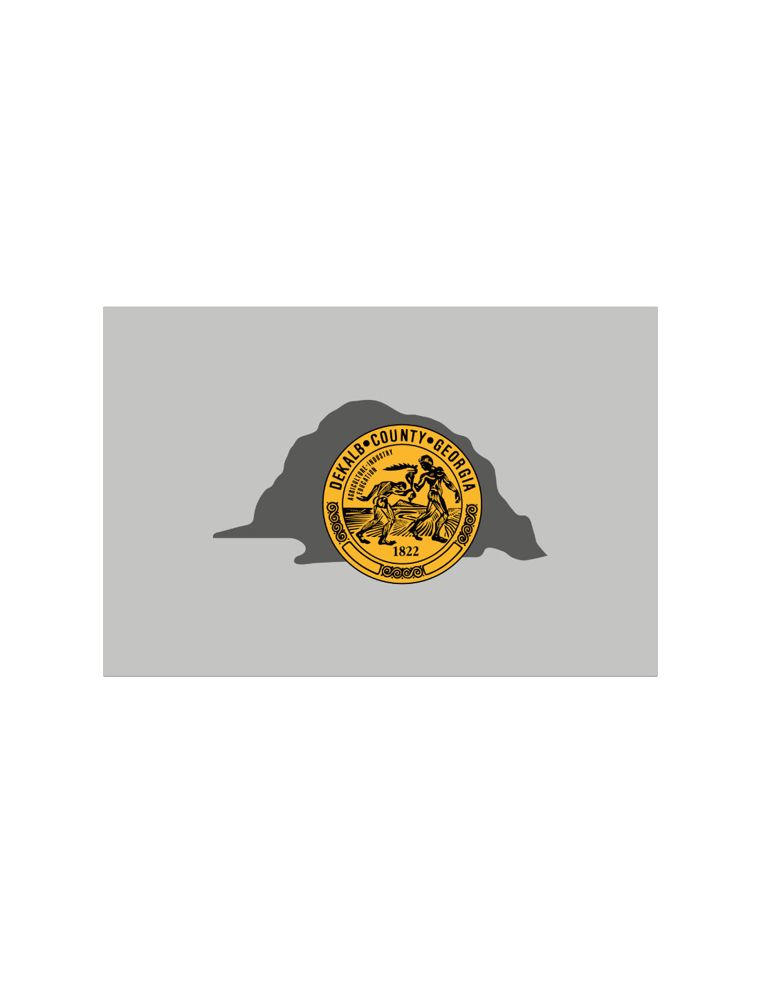 Bandera del Condado de DeKalb