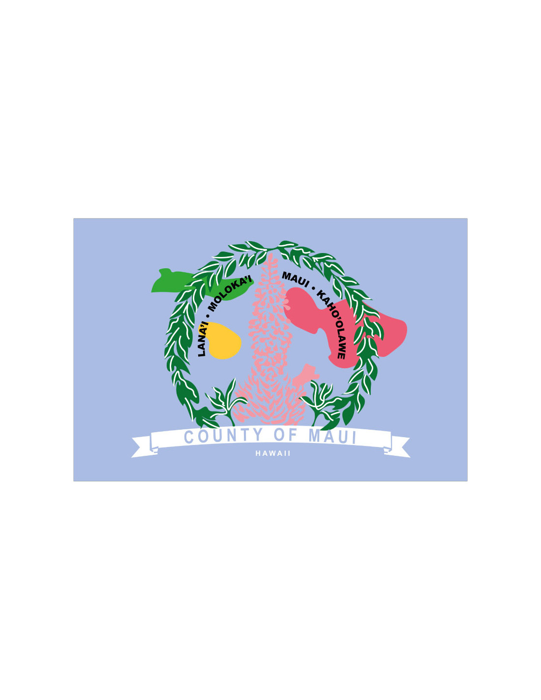 Bandera del Condado de Maui