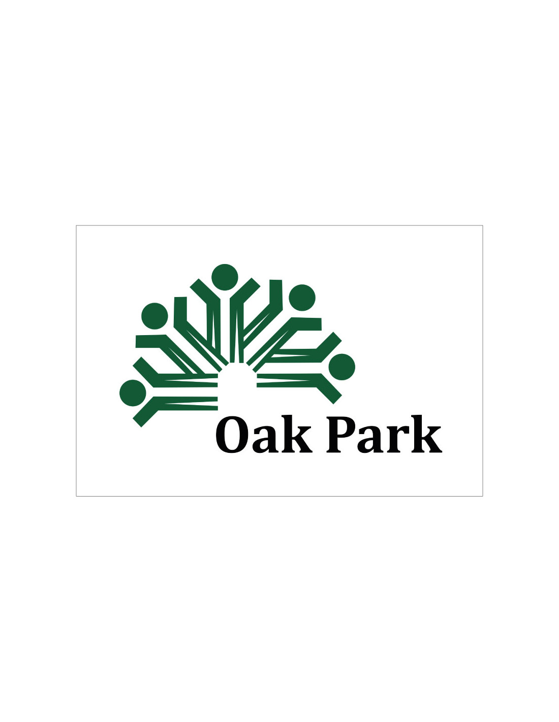 Bandera de Oak Park
