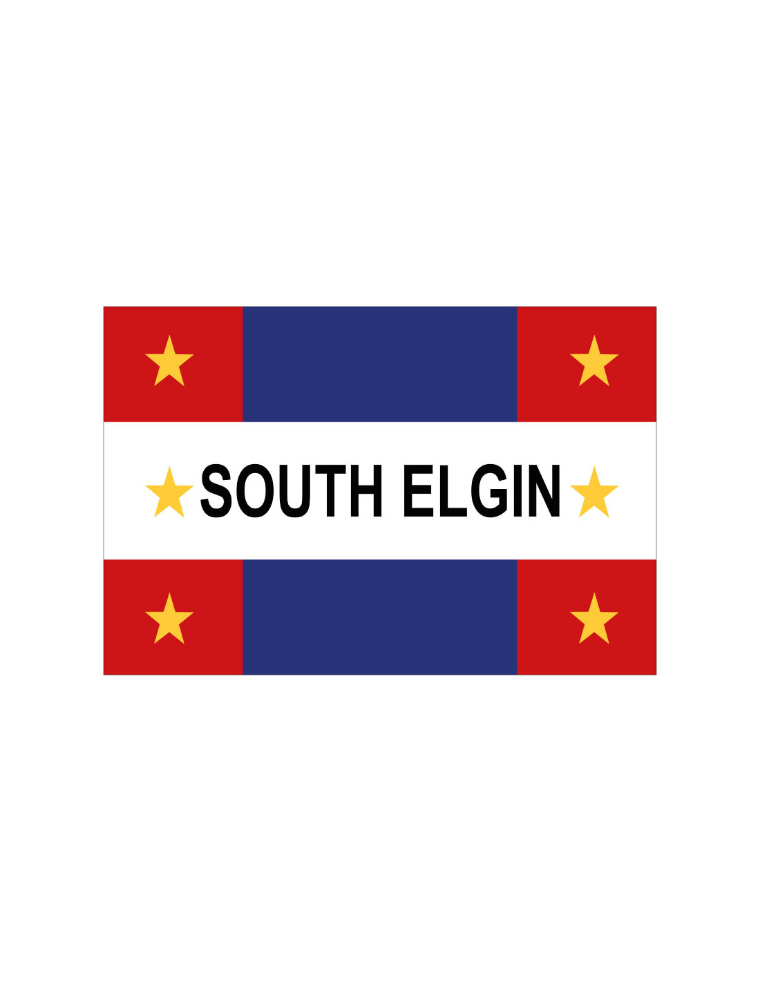 Bandera de South Elgin