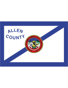 Bandera del Condado de Allen