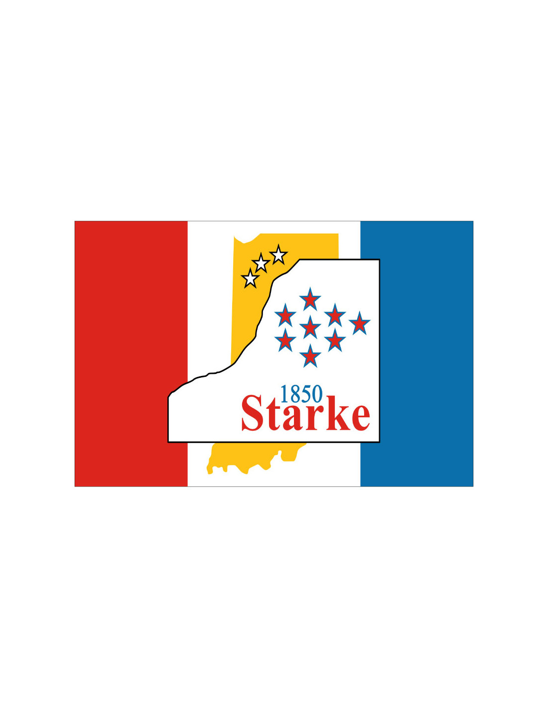 Bandera del Condado de Starke