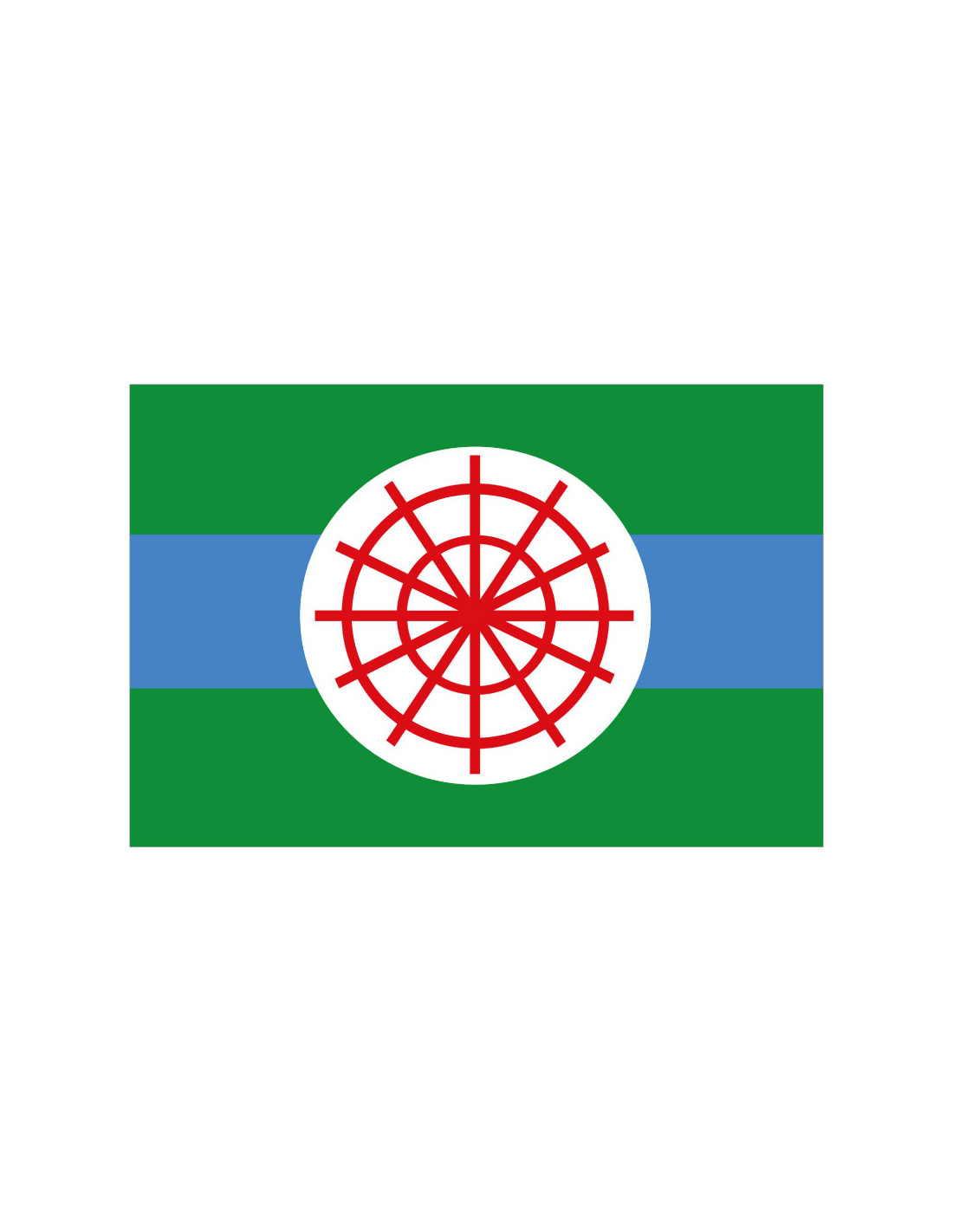 Bandera de Clinton. Iowa