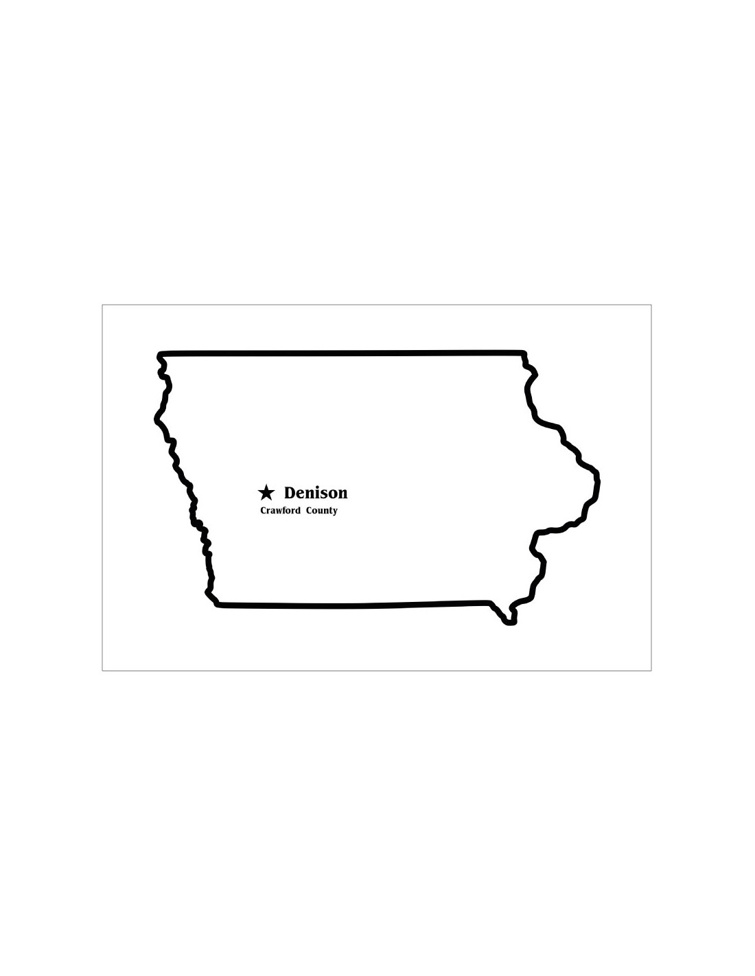 Bandera del Condado de Crawford