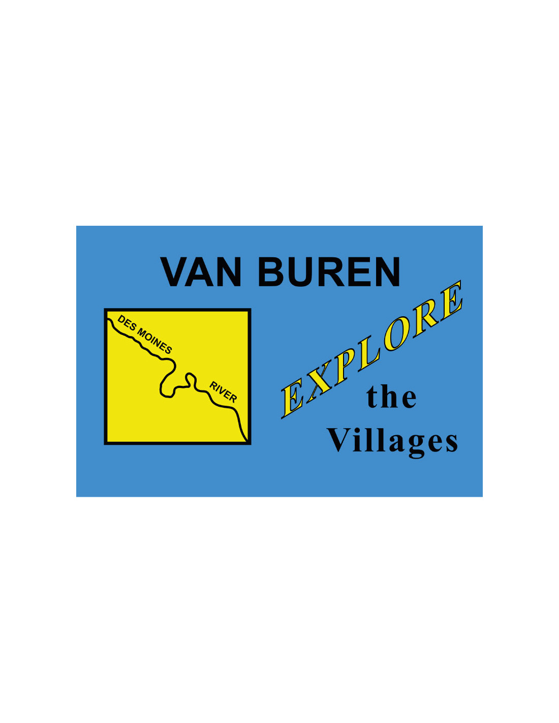 Bandera del Condado de Van Buren