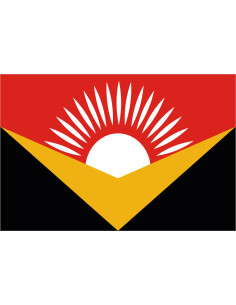 Bandera de Kingman. Kansas