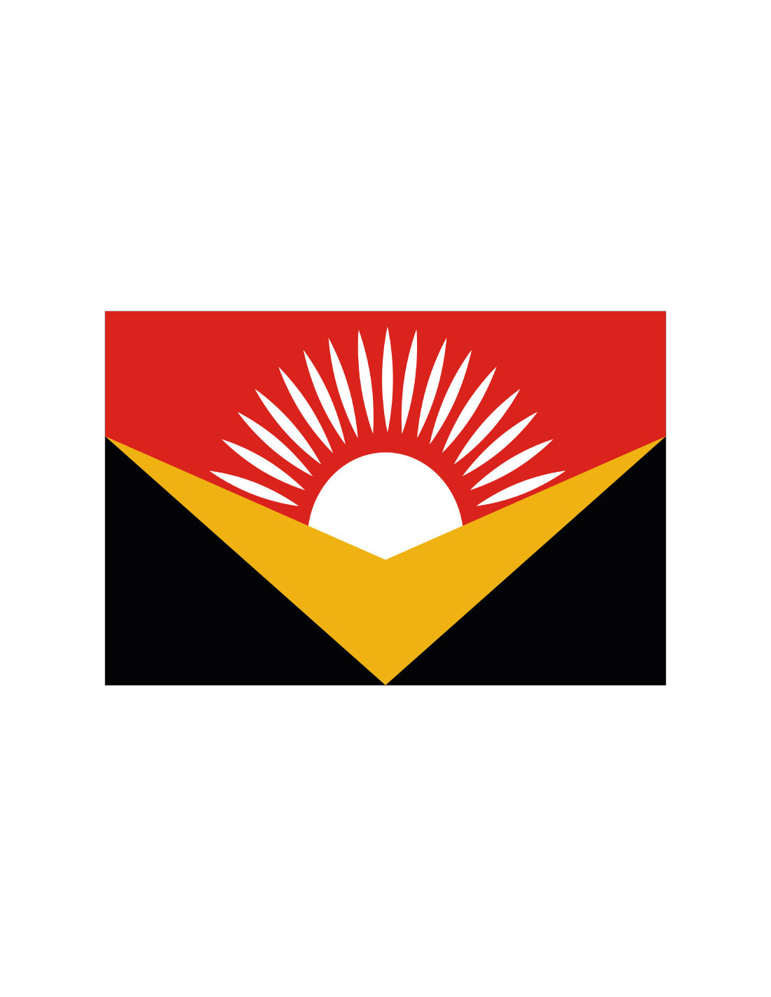 Bandera de Kingman. Kansas