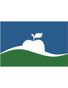 Bandera de Manhattan. Kansas