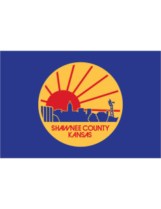 Bandera del Condado de Shawnee