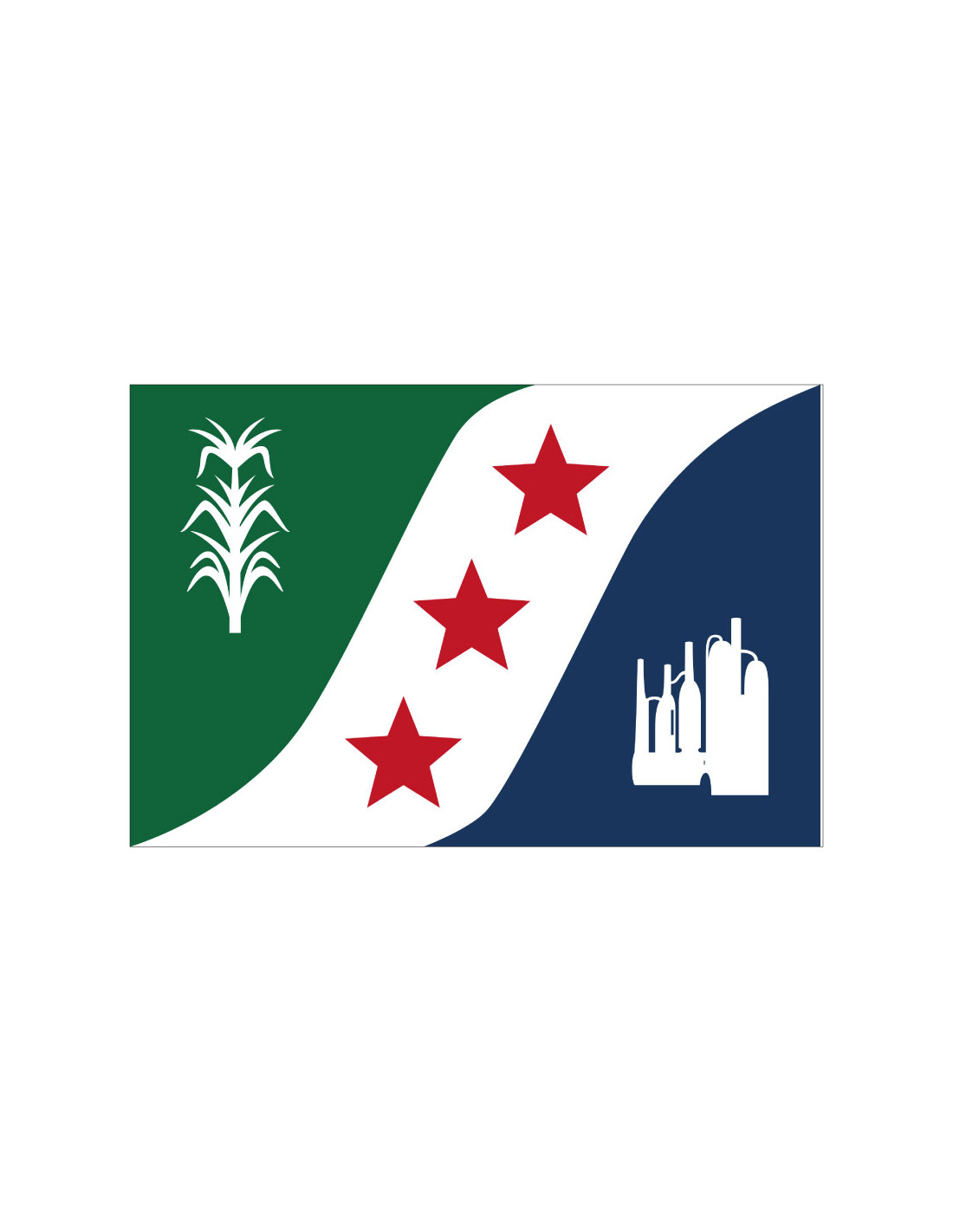 Bandera del Condado de Ascension