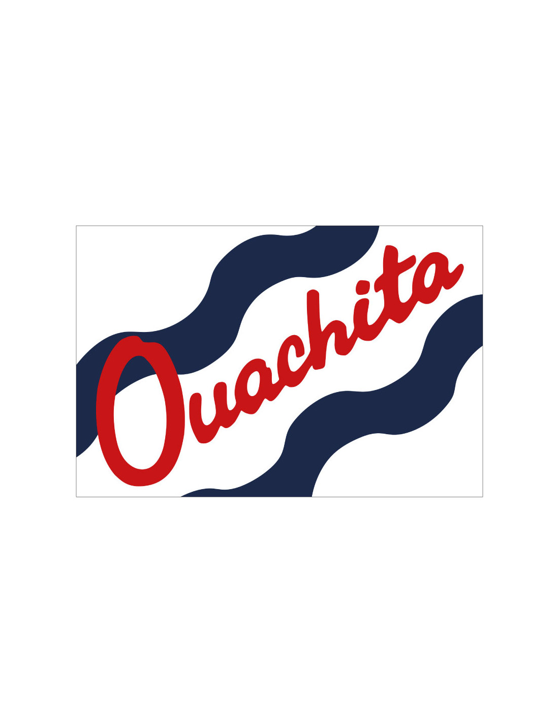 Bandera del Condado de Ouachita