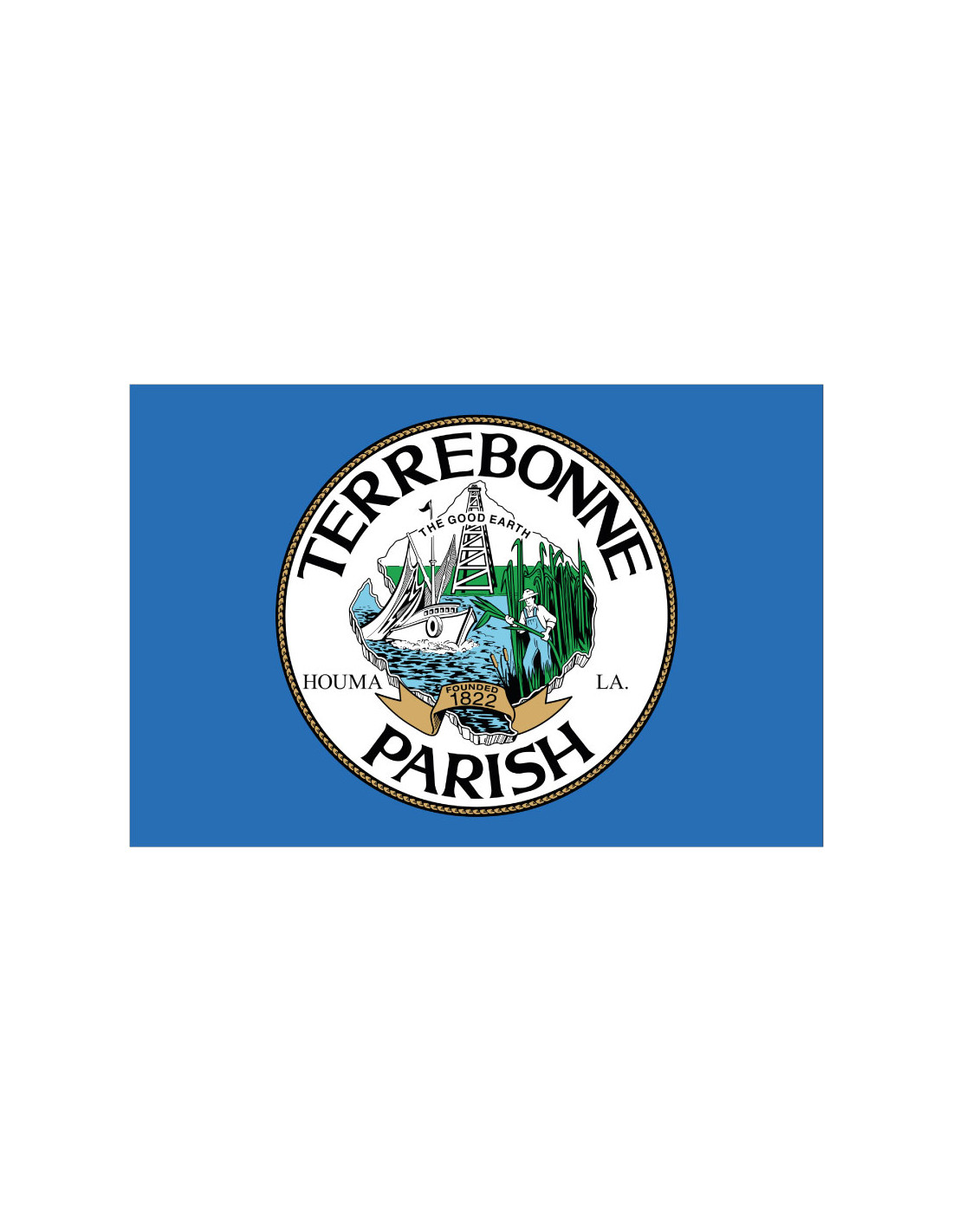 Bandera del Condado de Terrebonne