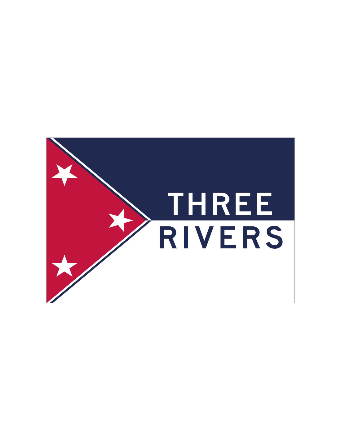Bandera de Three Rivers