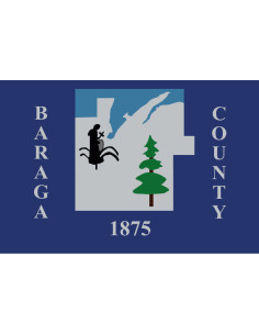Bandera del Condado de Baraga