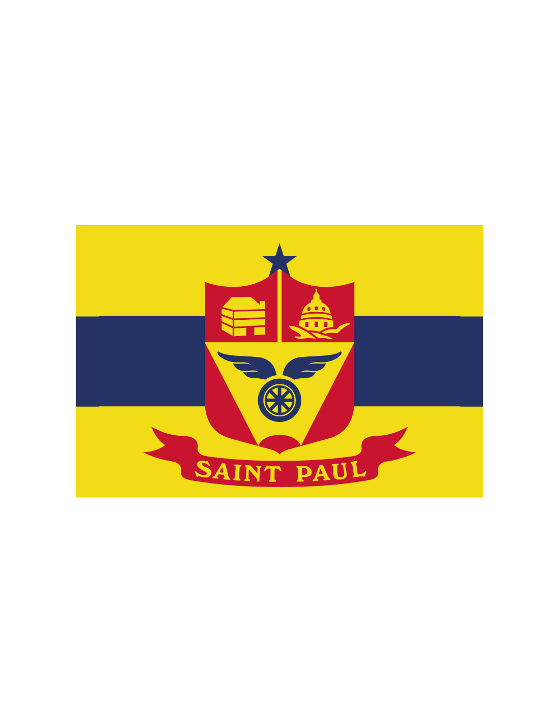 Bandera de Saint Paul