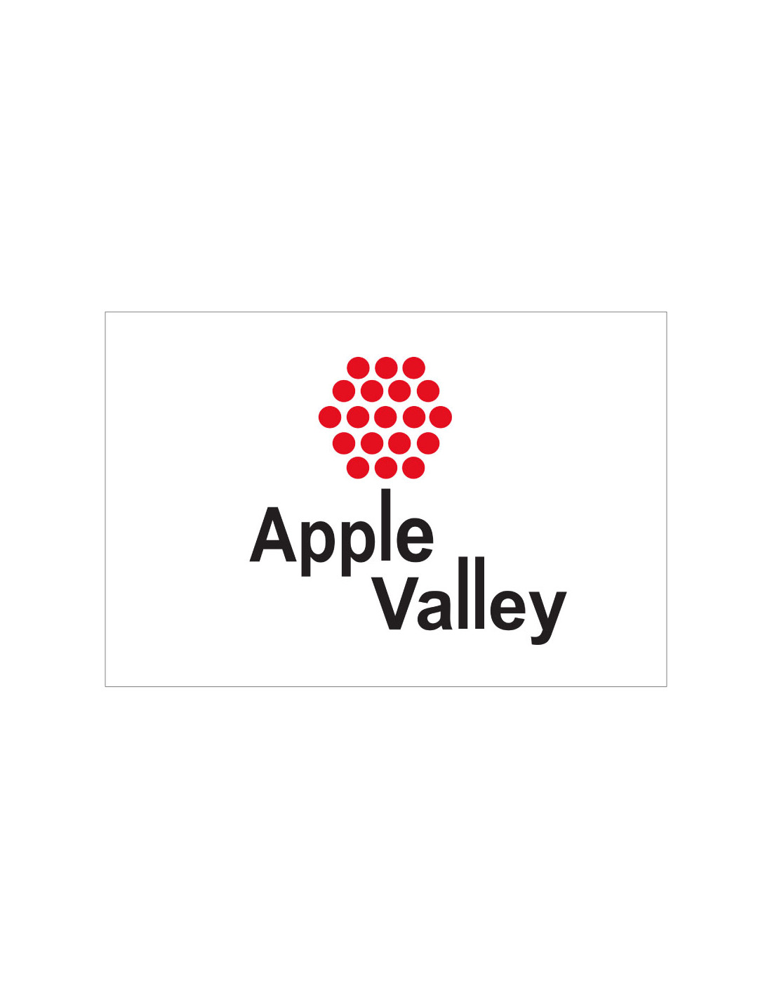 Bandera de Apple Valley