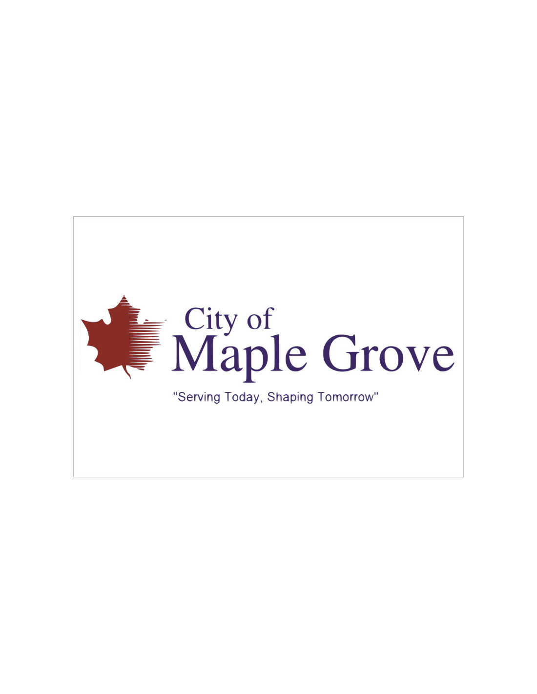 Bandera de Maple Grove
