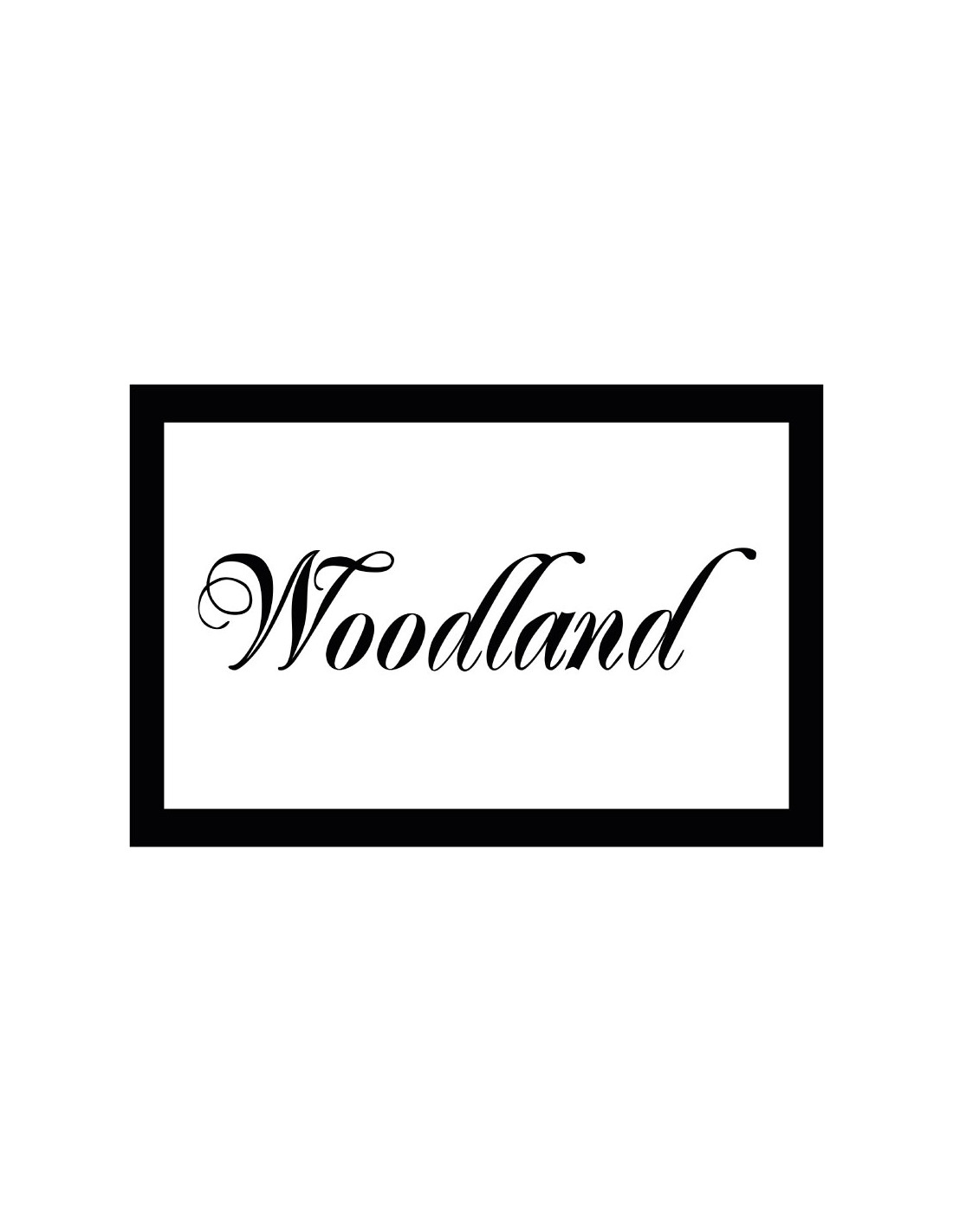 Bandera de Woodland. Mississippi