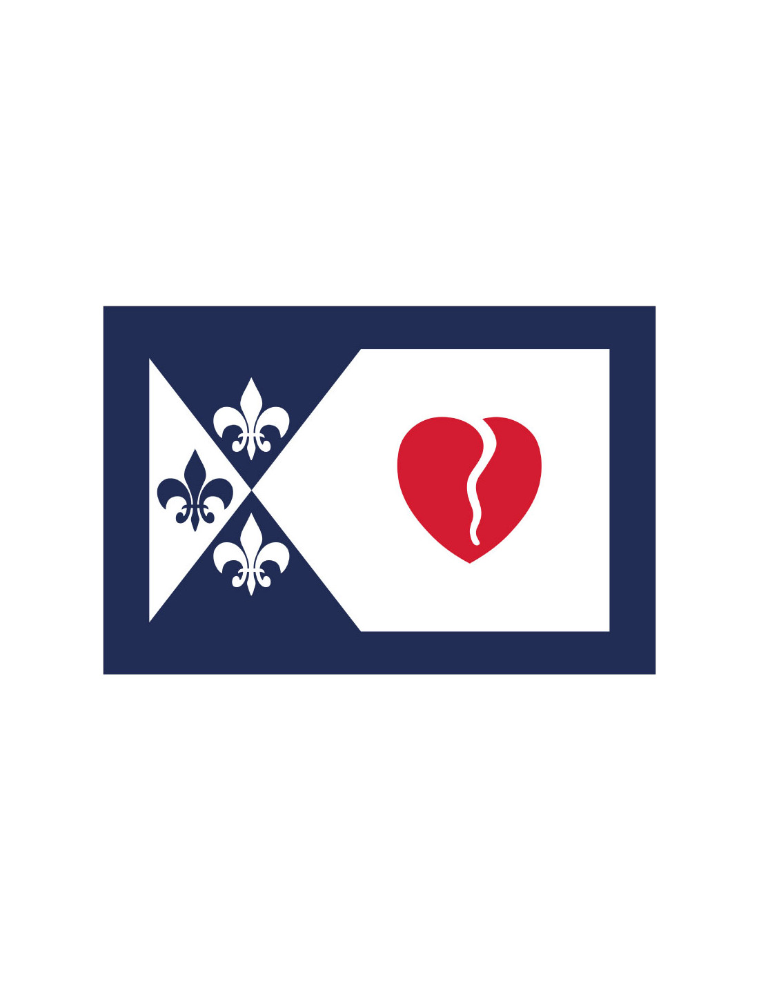 Bandera de Creve Coeur