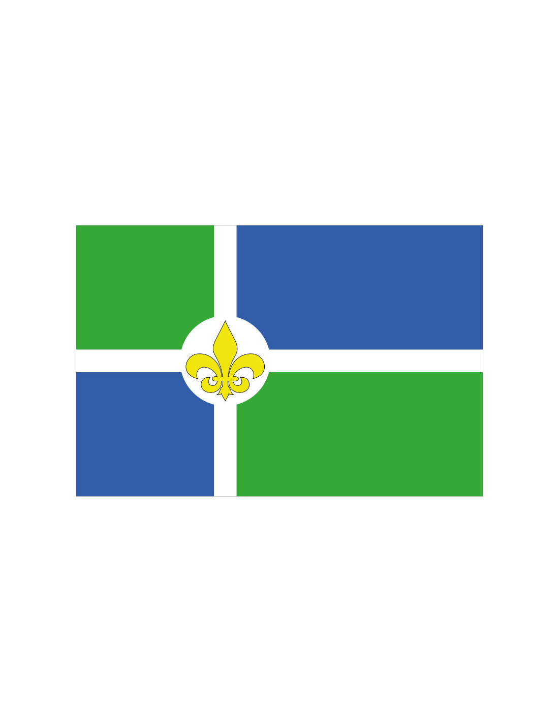 Bandera de Lake St. Louis. Missouri