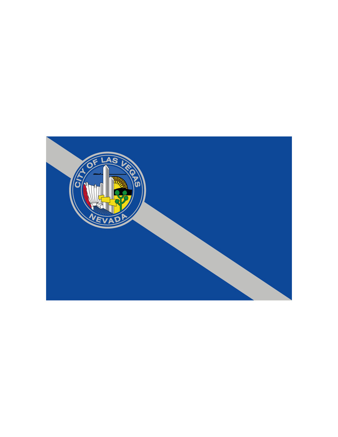 Bandera de Las Vegas. Nevada