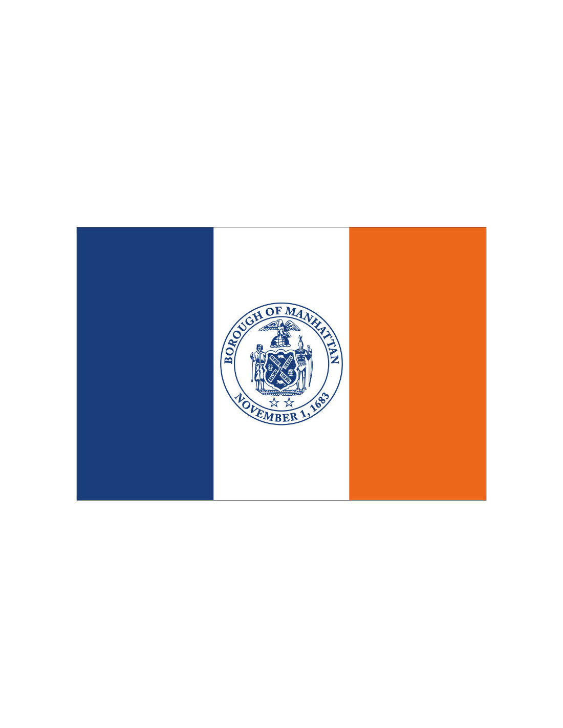 Bandera del Distrito de Manhattan