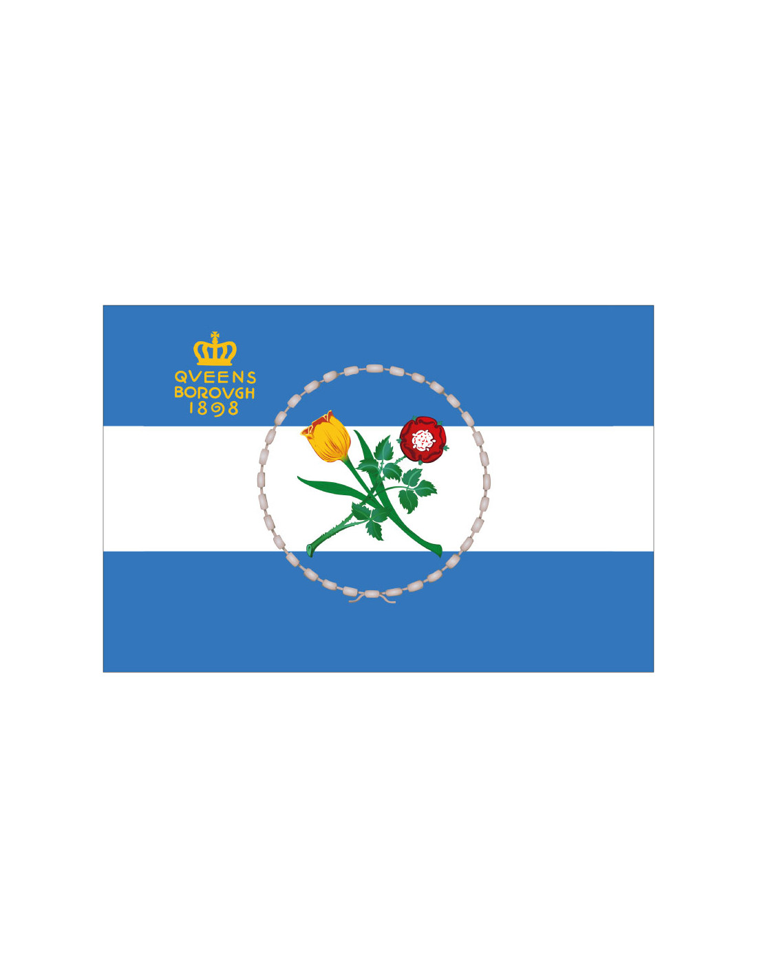 Bandera del Distrito de Queens