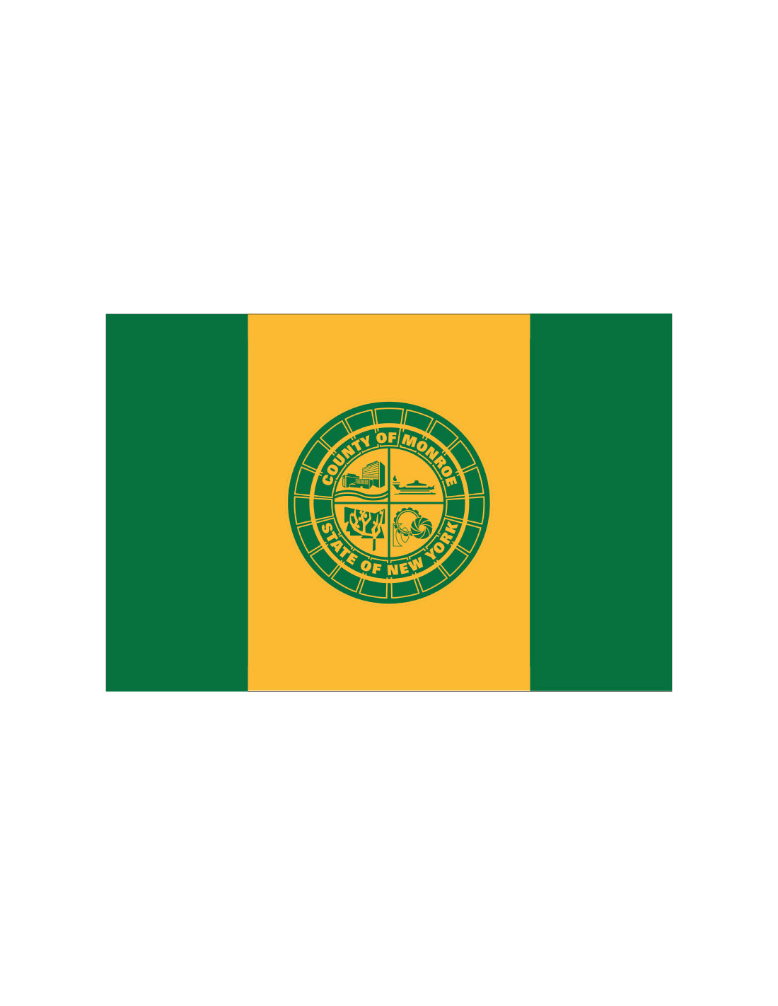 Bandera del Condado de Monroe