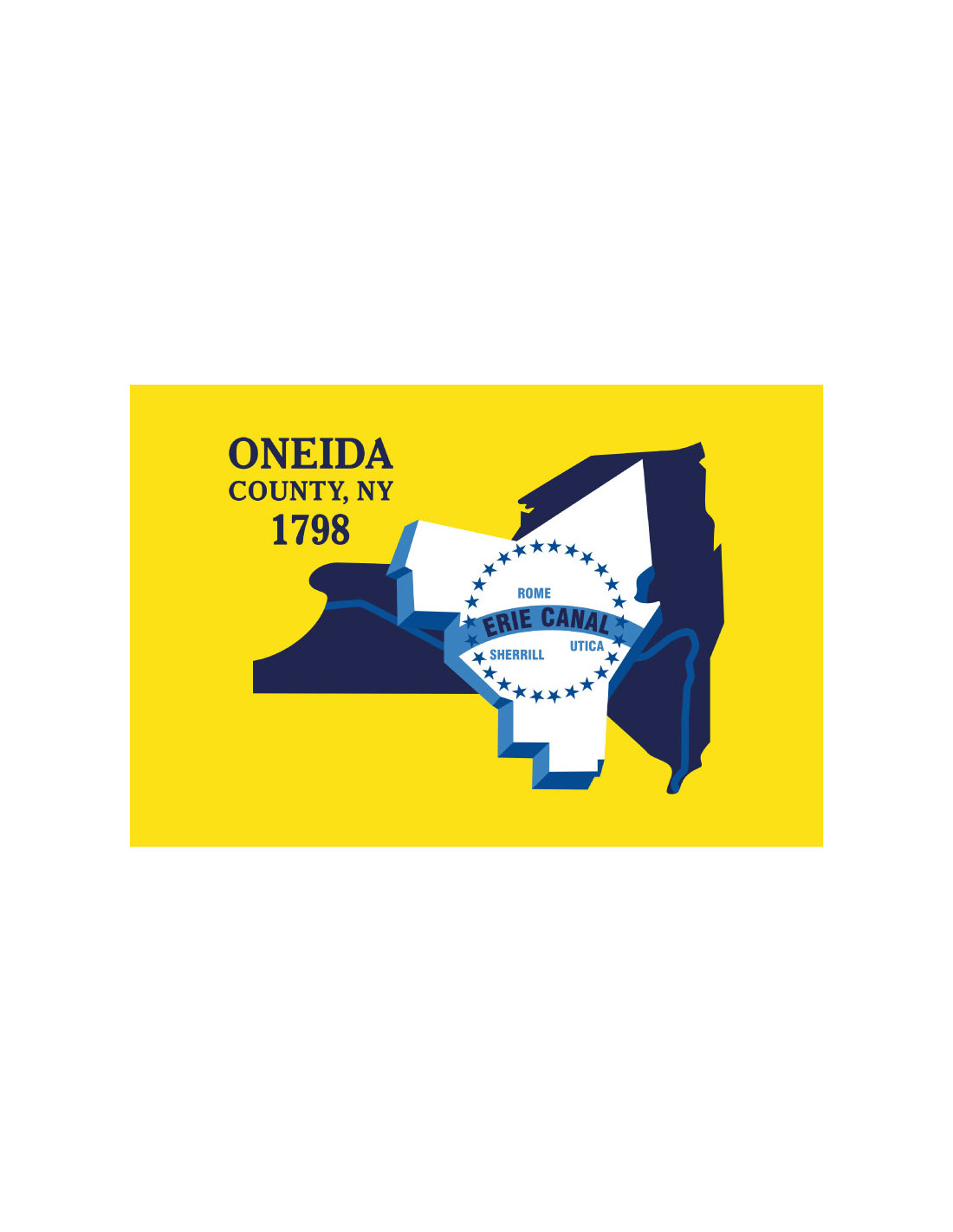 Bandera del Condado de Oneida