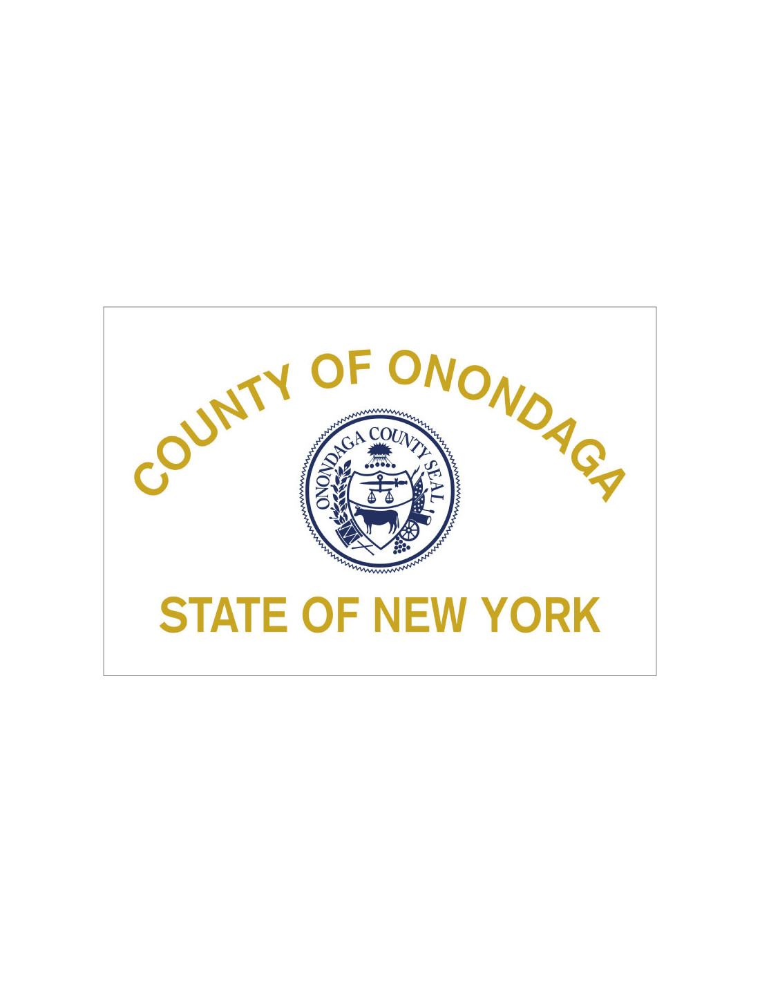 Bandera del Condado de Onondaga