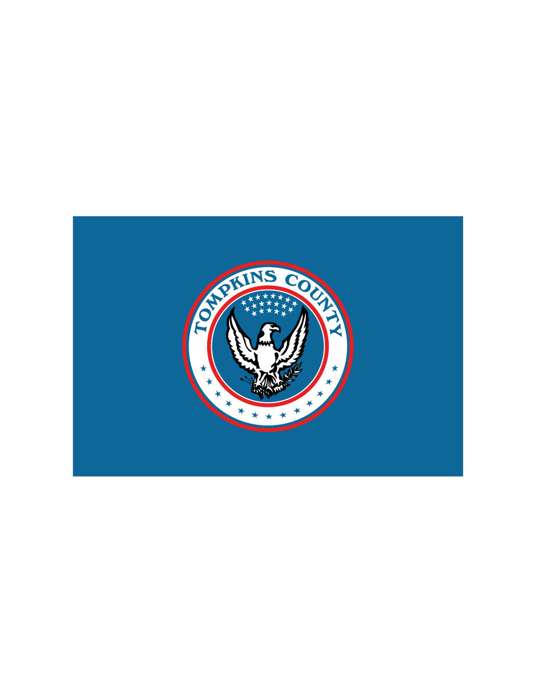 Bandera del Condado de Tompkins