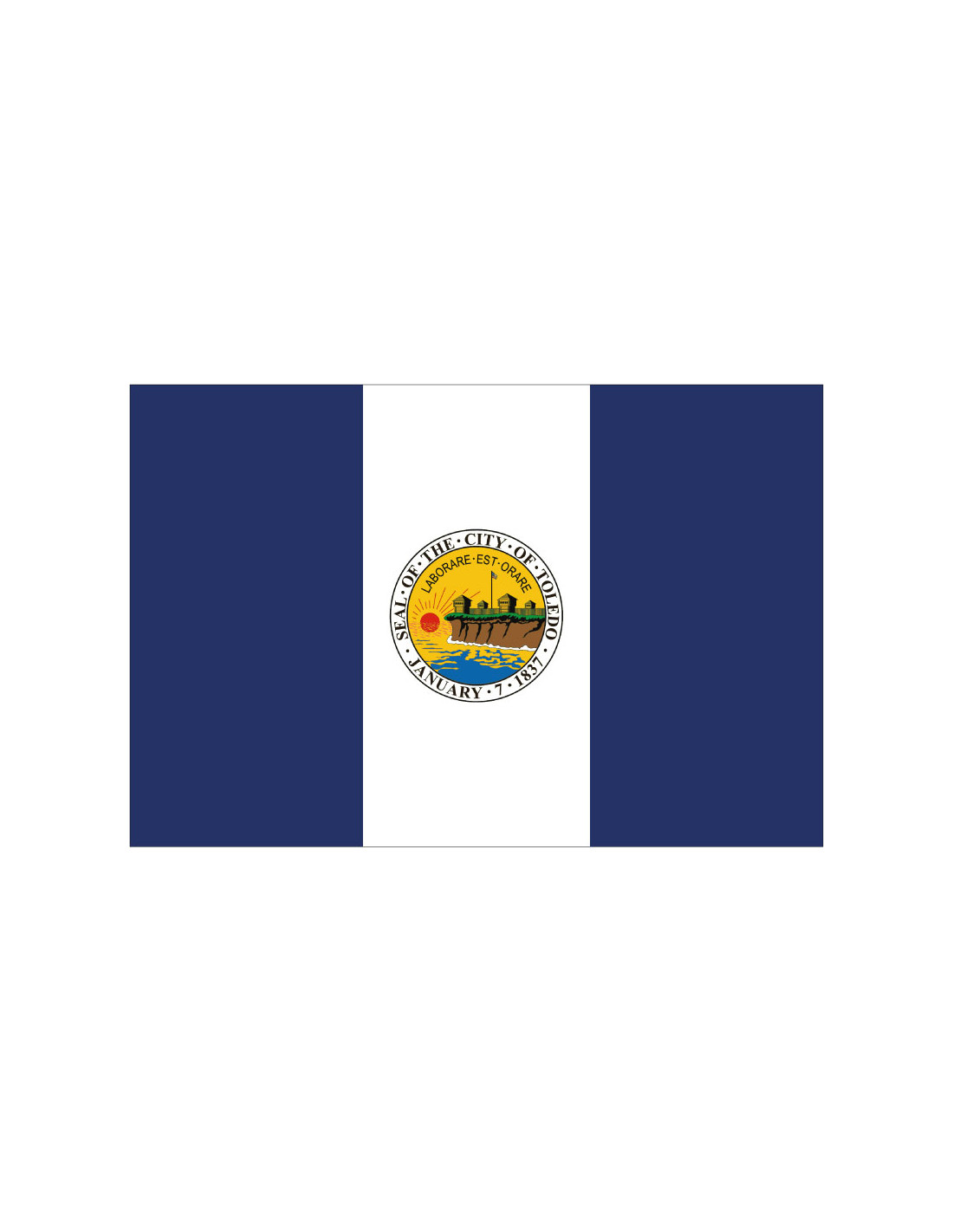 Bandera de Toledo. Ohio
