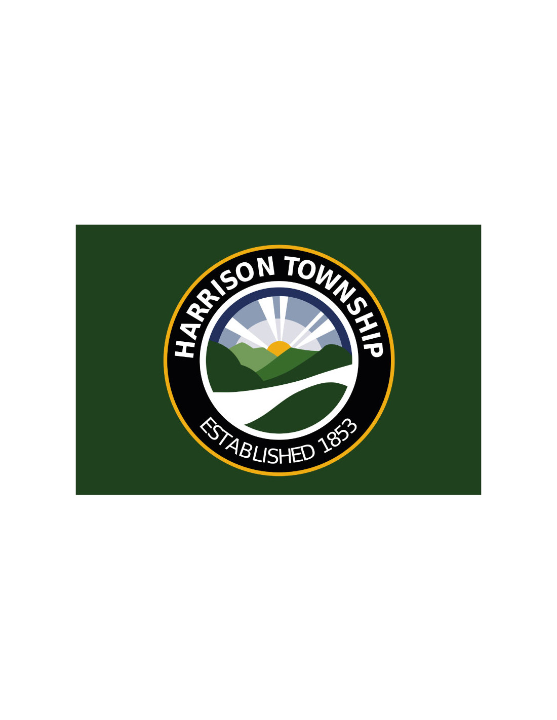 Bandera de Harrison Township. Ohio