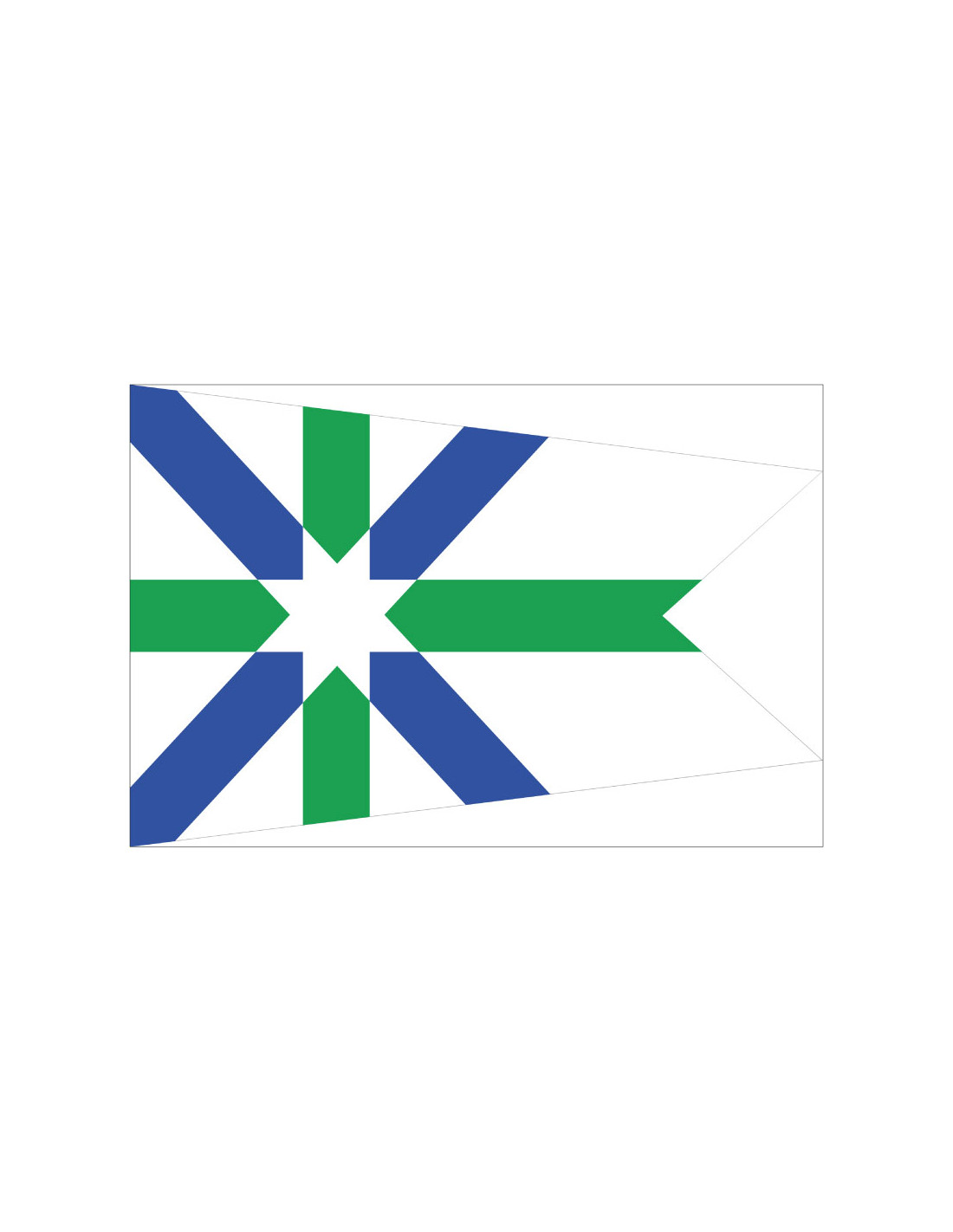 Bandera de Kent. Ohio