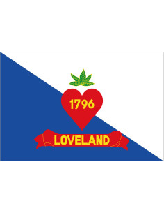 Bandera de Loveland. Ohio