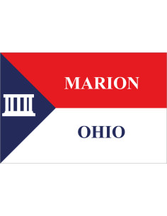 Bandera de Marion. Ohio
