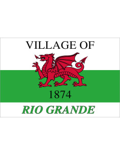 Bandera de Rio Grande. Ohio