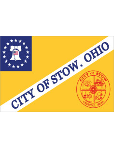 Bandera de Stow. Ohio