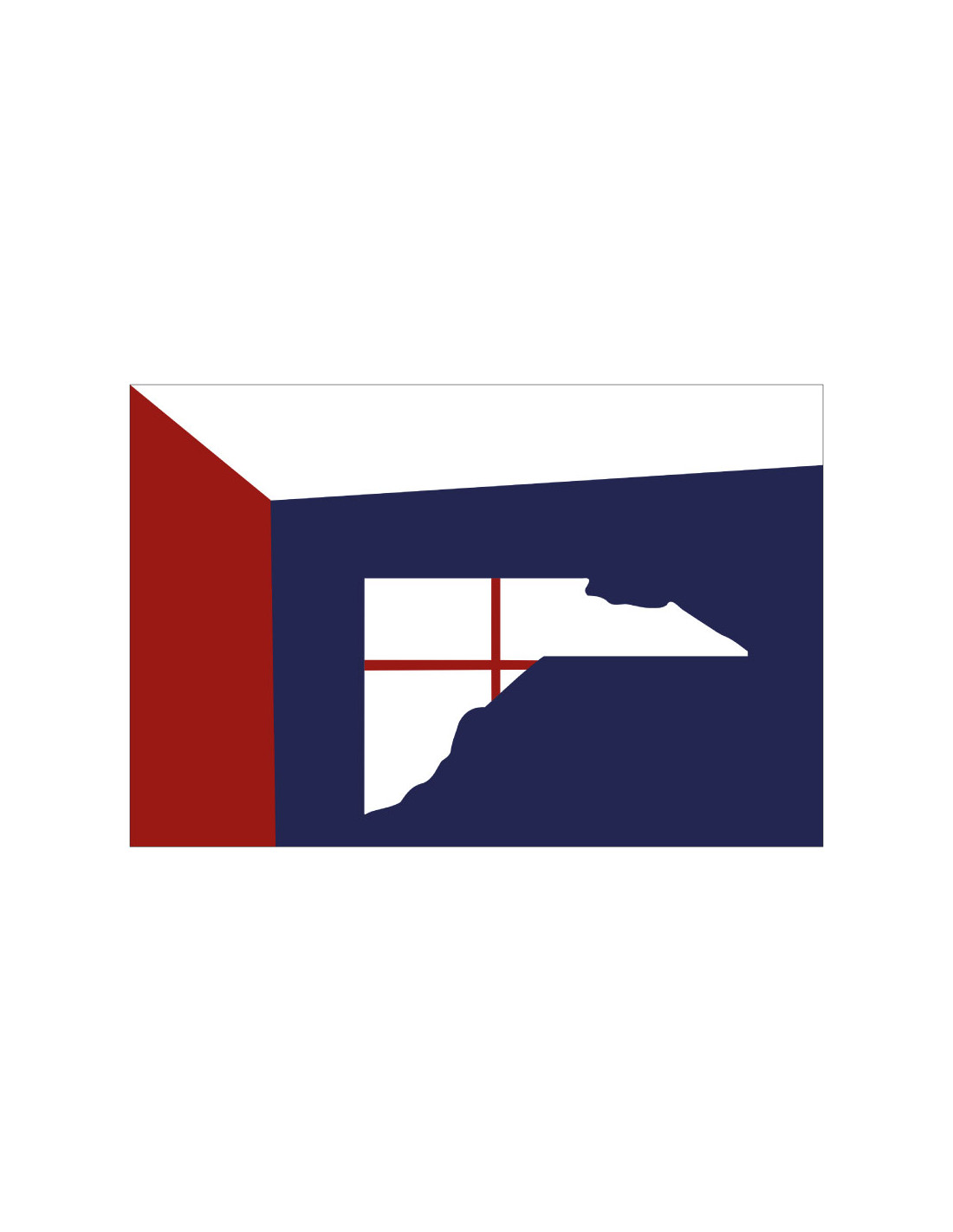 Bandera del Condado de Lucas. Ohio
