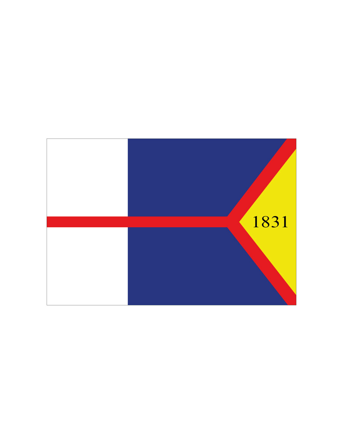 Bandera de Athens. Pennsylvania