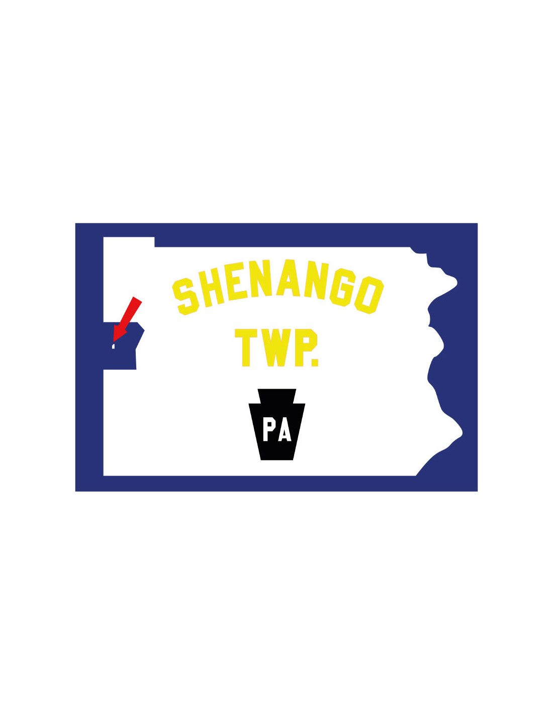 Bandera de Shenango Township
