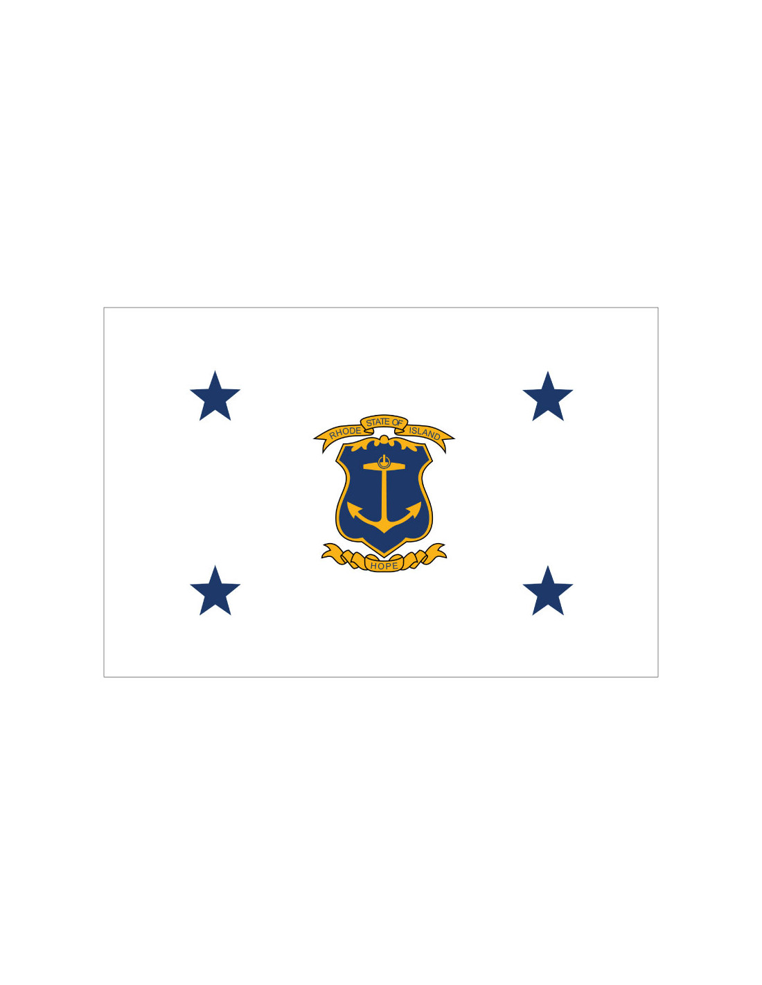 Bandera del Gobernador de Rhode Island