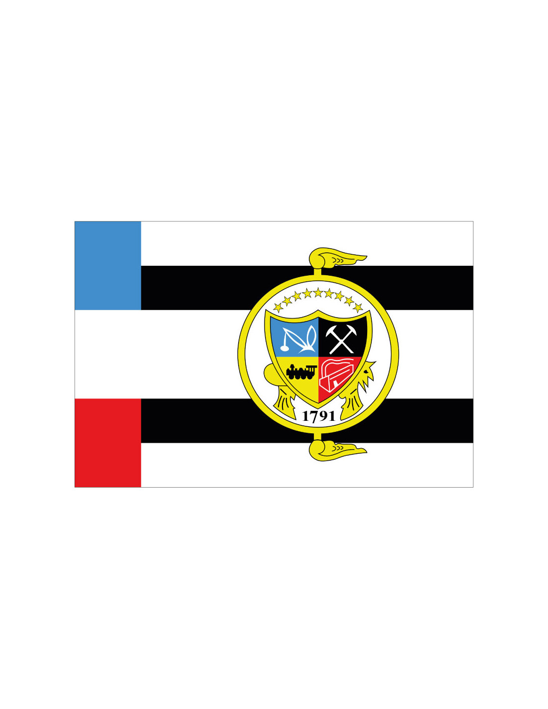 Bandera de Knoxville. Tennessee