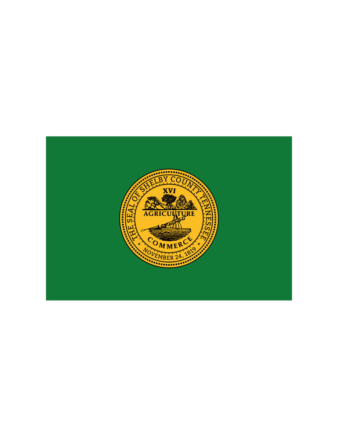 Bandera del Condado de Shelby